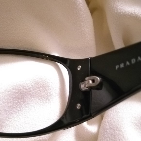 Prada Black Sunglasses Frames Only - Picture 16 of 16